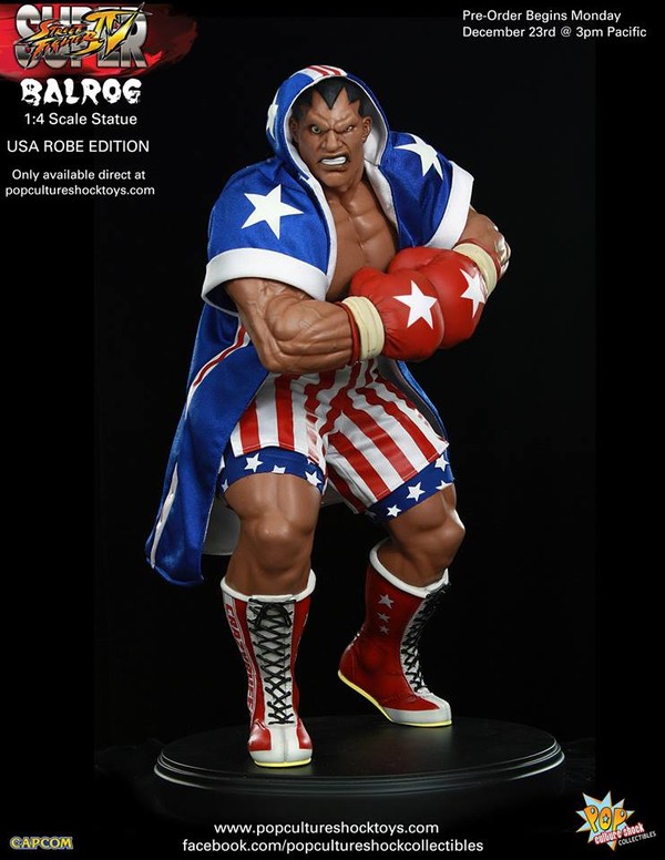 Mike Bison (USA Robe), Super Street Fighter IV, Premium Collectibles Studio, Pre-Painted, 1/4